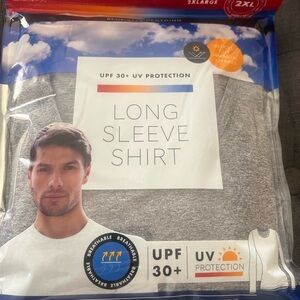 Blue Star Clothing Men’s XXL new long sleeve sun protection shirt UPF 30